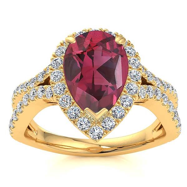 Jasmine Garnet Ring