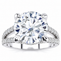 Harley Lab Grown Diamond Ring — white gold — front view