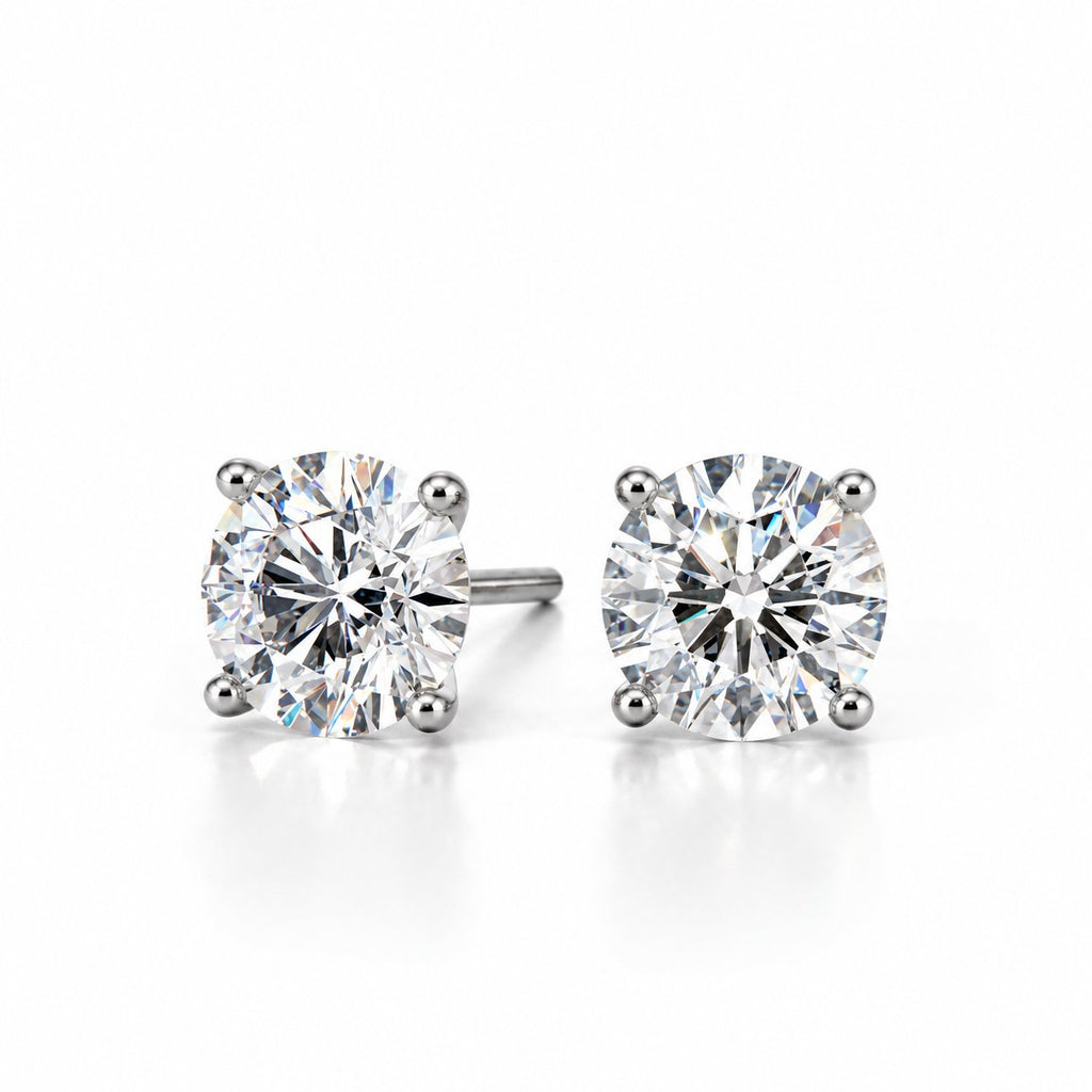 3.00ct.tw Lab Grown Diamond Stud Earrings 