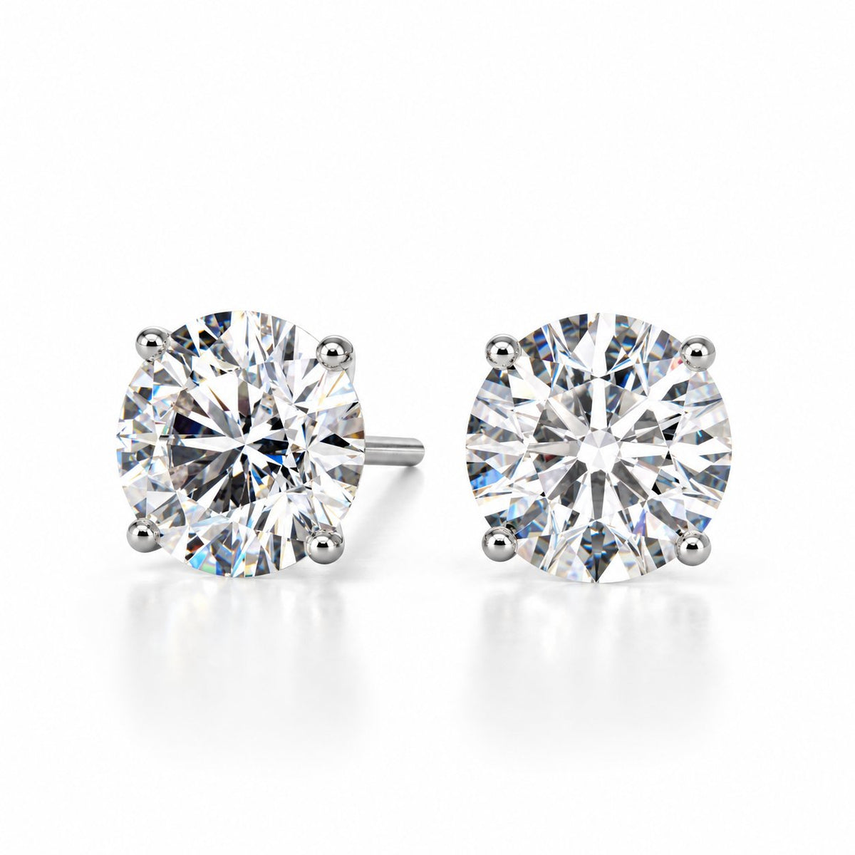 Lab Grown Diamond Stud Earrings 