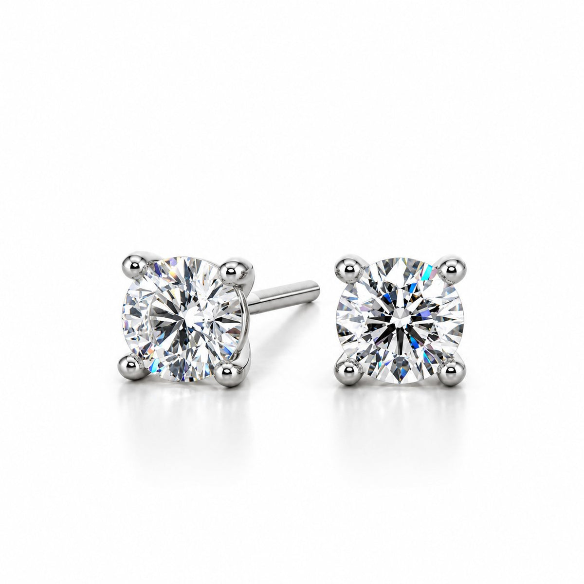 1.00ct.tw Lab Grown Diamond Stud Earrings 