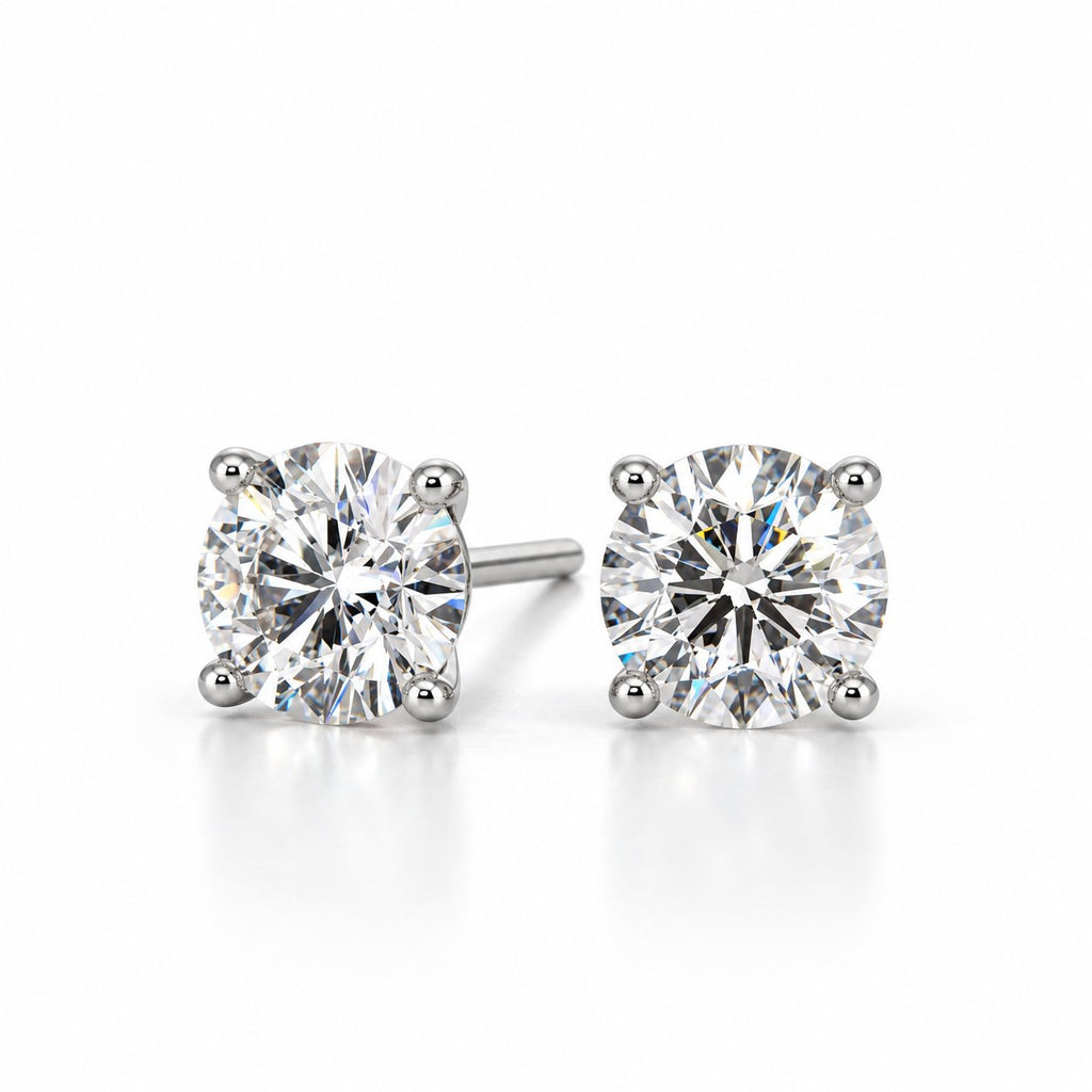 2.00ct.tw Lab Grown Diamond Stud Earrings 