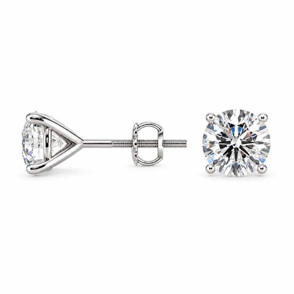 3.00ct.tw Lab Grown Diamond Stud Earrings 
