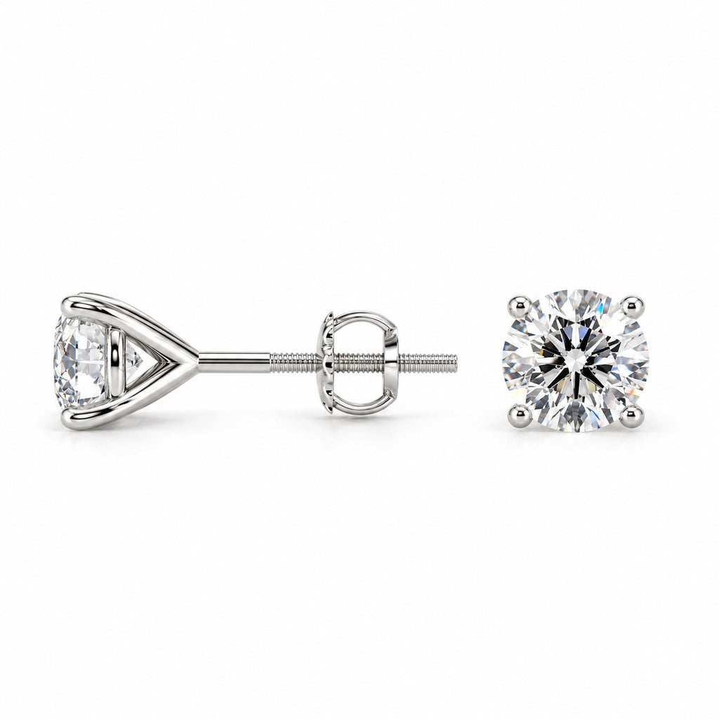 2.00ct.tw Lab Grown Diamond Stud Earrings 