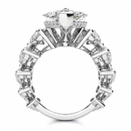 Joy Lab Grown Diamond Ring — white gold — side view