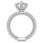 Marisa Lab Grown Diamond Ring — white gold — side view