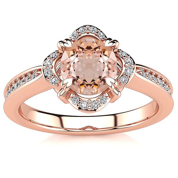 Luna Morganite Ring