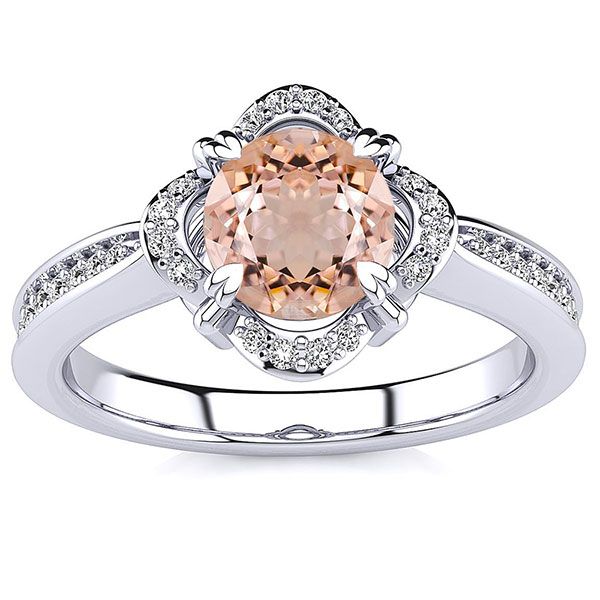 Luna Morganite Ring