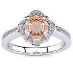 Luna Morganite Ring