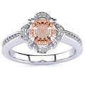 Luna Morganite Ring