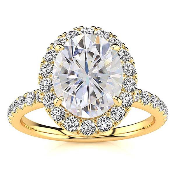 Cindy Moissanite Ring