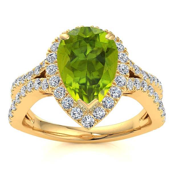 Jasmine Peridot Ring