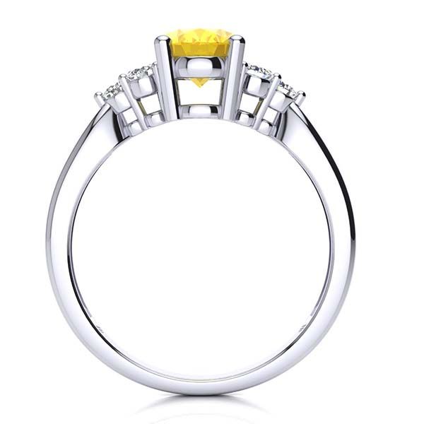 Selena Yellow Citrine Ring