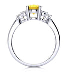 Selena Yellow Citrine Ring