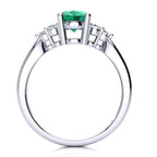 Selena Emerald Ring