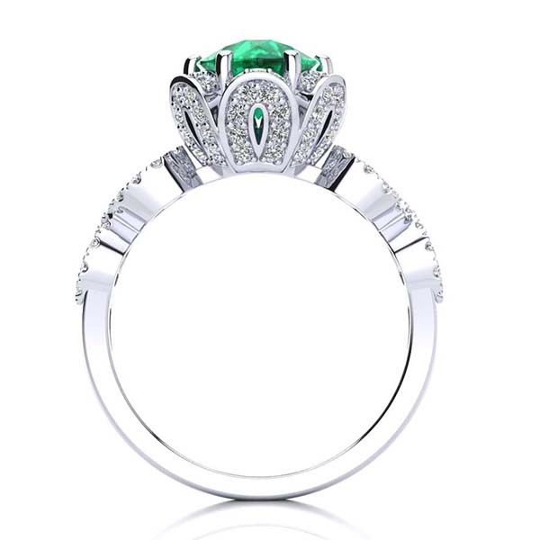 Katie Emerald Ring