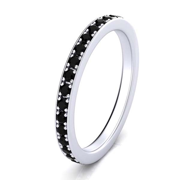 Sydney Black Diamond Eternity Ring