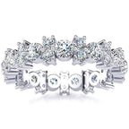 Garland Moissanite and Diamond Ring