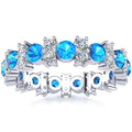 Garland Topaz And Diamond Ring