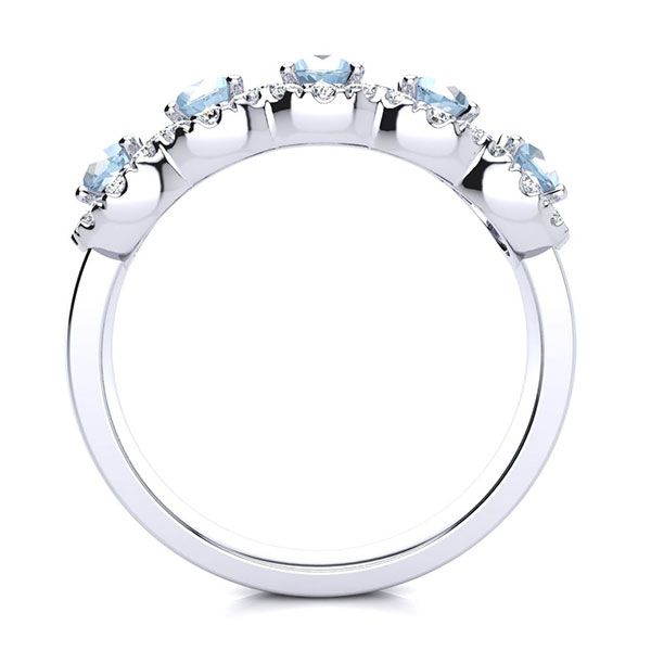 Amy Aqumarine Ring