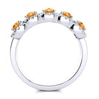 Amy Yellow Citrine Ring