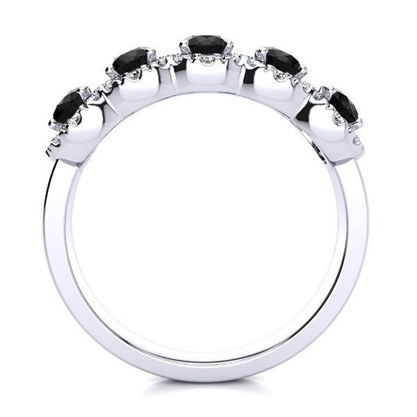 Amy Black Diamond Ring