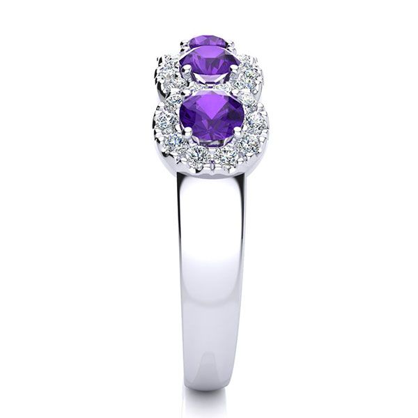 Amy Amethyst Ring