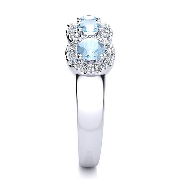 Amy Aqumarine Ring