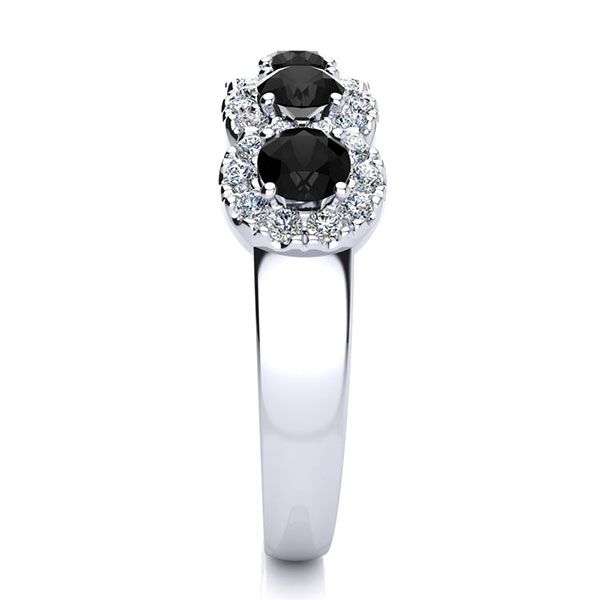 Amy Black Diamond Ring