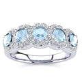 Amy Aqumarine Ring