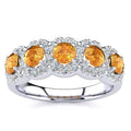 Amy Yellow Citrine Ring