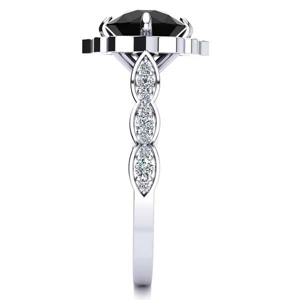 Permila Black Diamond Ring