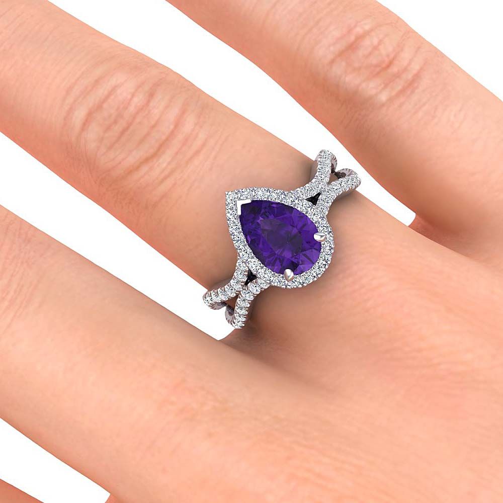 Jasmine Amethyst Ring