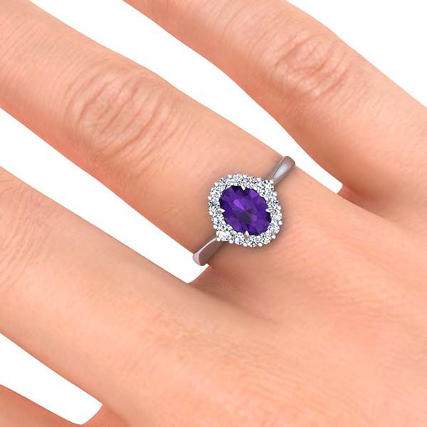 Debora Amethyst Ring
