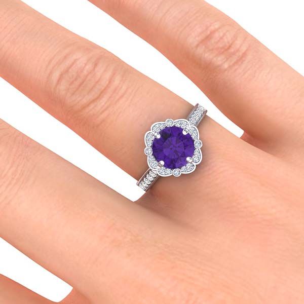 Karen Amethyst Ring