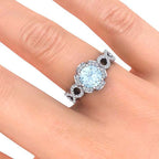 Katie Aquamarine Ring
