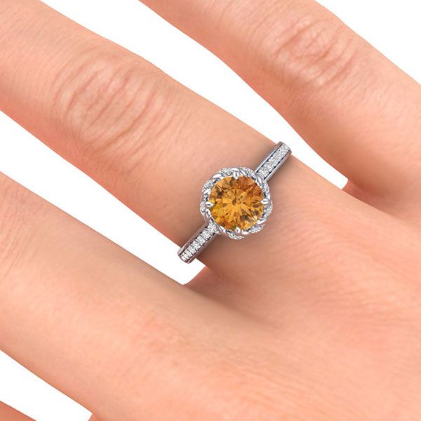 Sultana Citrine Ring