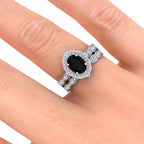 Madelyn Black Diamond Set