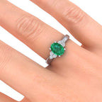 Selena Emerald Ring