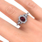 Stephanie Garnet Ring