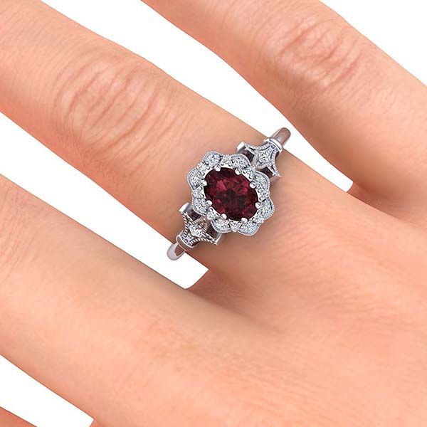 Stephanie Garnet Ring