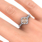 Luna Morganite Ring