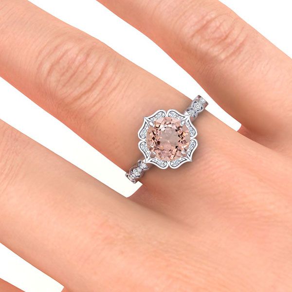 Permila Morganite Ring