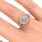 Permila Morganite Ring