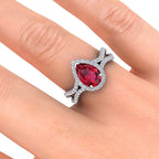Jasmine Ruby Ring