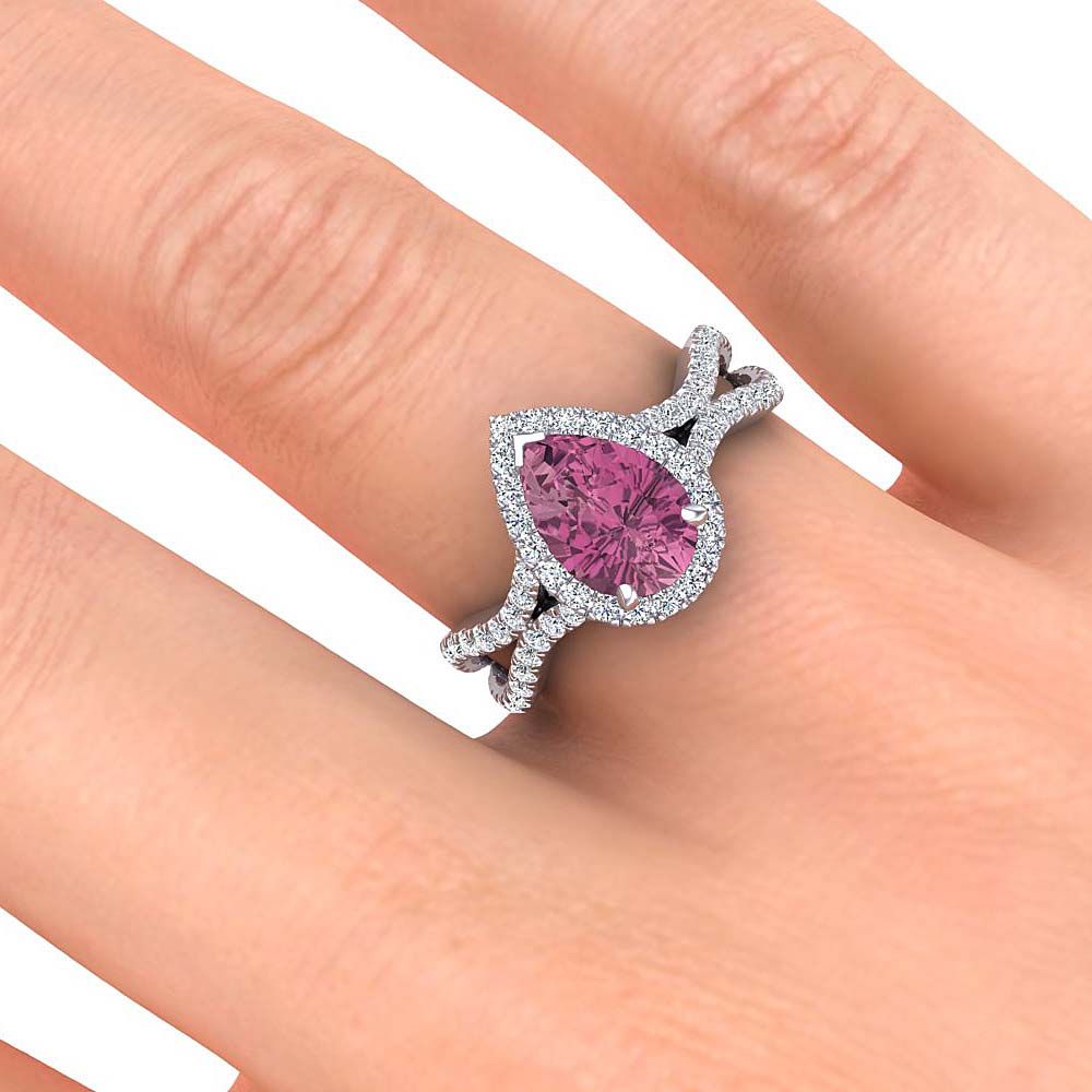Jasmine Pink Tourmaline Ring