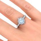 Shannel Aquamarine Ring