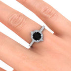 Shannel Black Diamond Ring