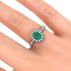Brenda Emerald Ring