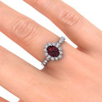 Brenda Garnet Ring